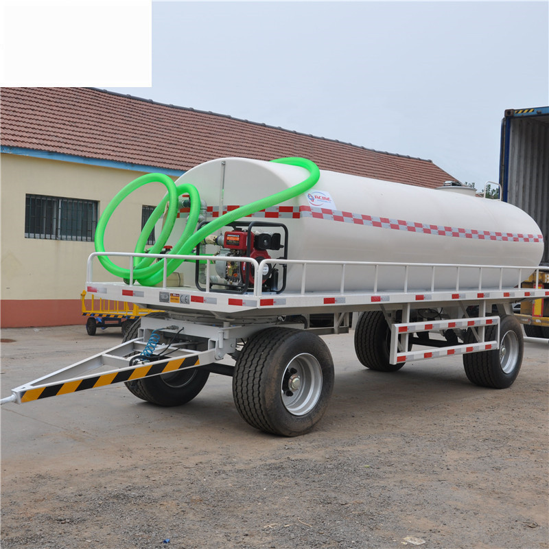 10吨吸水罐拖车 油罐拖车 沼渣沼液罐拖车 吸污罐车 园林洒水车