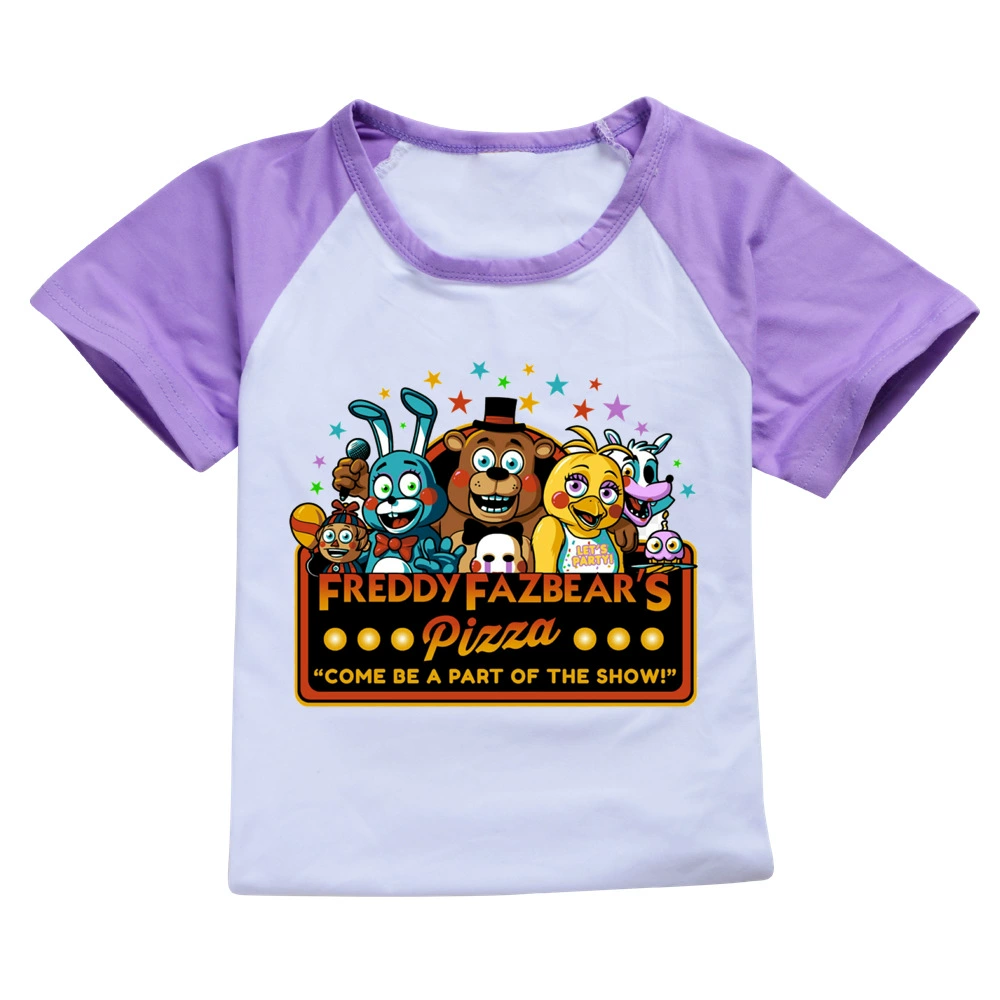 clothing set dye	 Fnaf Shorts Summer Baby Clothes Suit Children Boys Girls Cartoon T-shirt Shorts 2pcs/set Toddler Casual Clothing Kids Tracksuits disney clothing sets