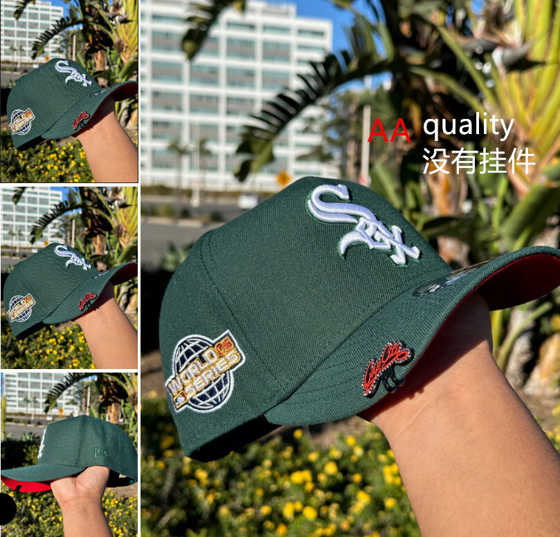 Comercio exterior transfronterizo al por mayor 2026 AA gorra de boca de pato bordado tridimensional ajustable gorra de hip-hop Yankees Dodgers
