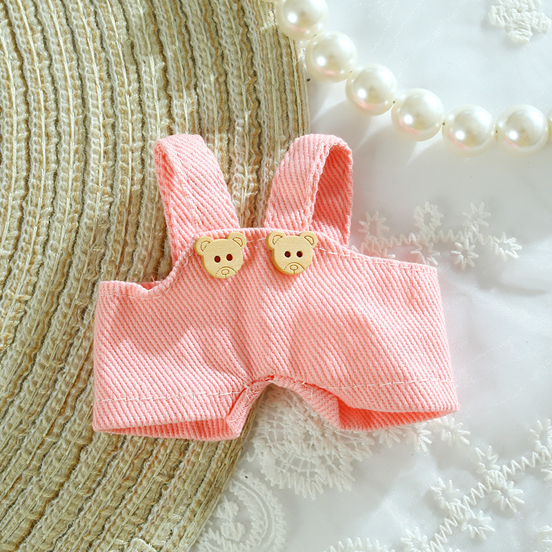 ベビーパンツ 10cm ペンダント ベビー服 15cm ペインドッグ人形 サスペンダーパンツ コットンドール 人形服 ショーツ|undefined