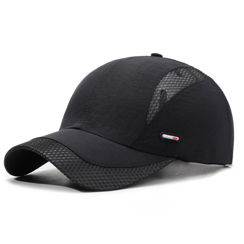 Summer Quick-dry Breathable Mesh Classic Versatile Baseball Spring Autumn Fashion Korean-style Duckbill Cap, Outdoor Hat_voghion.com