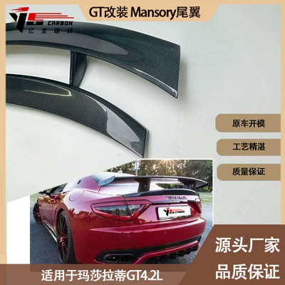 Fixed wind wing GT Mansory carbon fiber