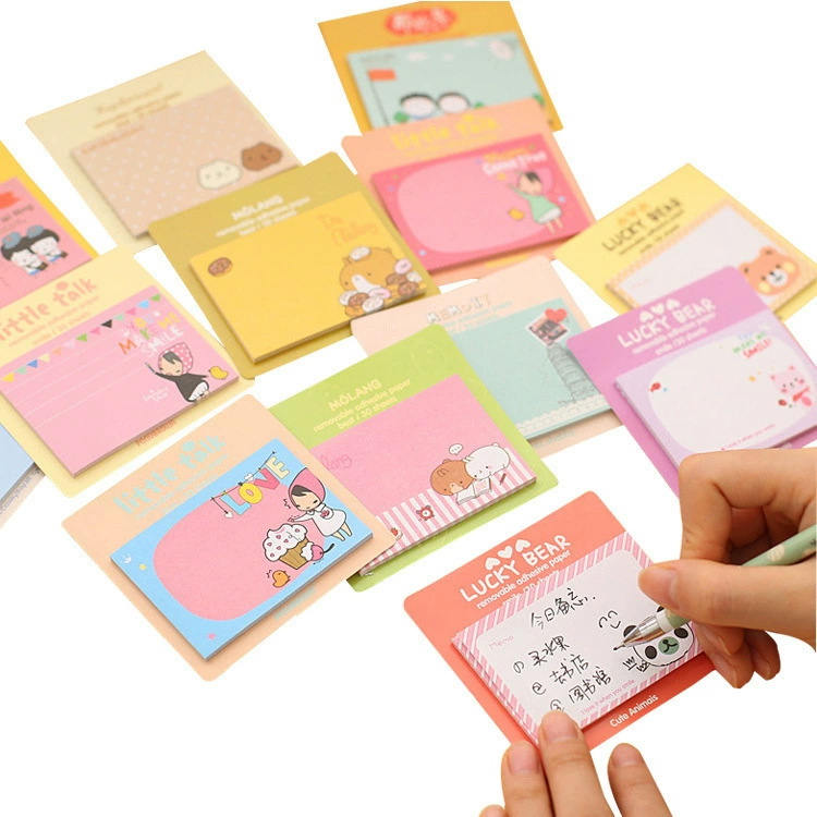 Small cartoon note for students, handheld cute school notebook, Birthday gift