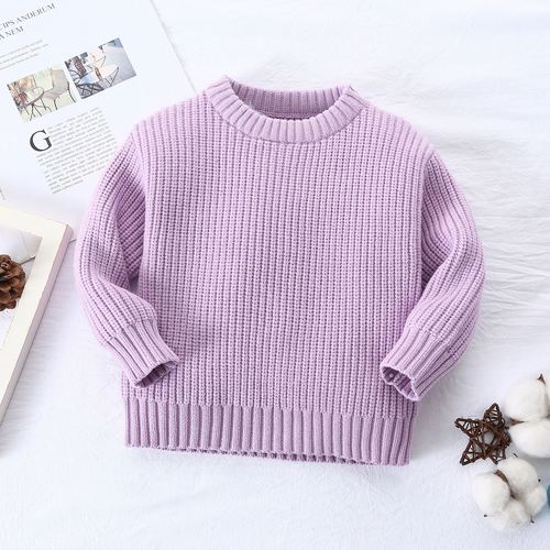 ins foreign trade cross-border children's clothing baby sweaters baby boys and girls autumn and winter loose knitted jackets