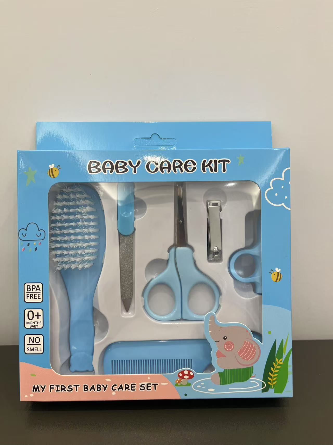 Cortadora de uñas para bebés, cortadora de uñas para bebés, enfermería de seguridad para recién nacidos, cortadora de uñas de prevención de pellizco, conjunto de seis piezas