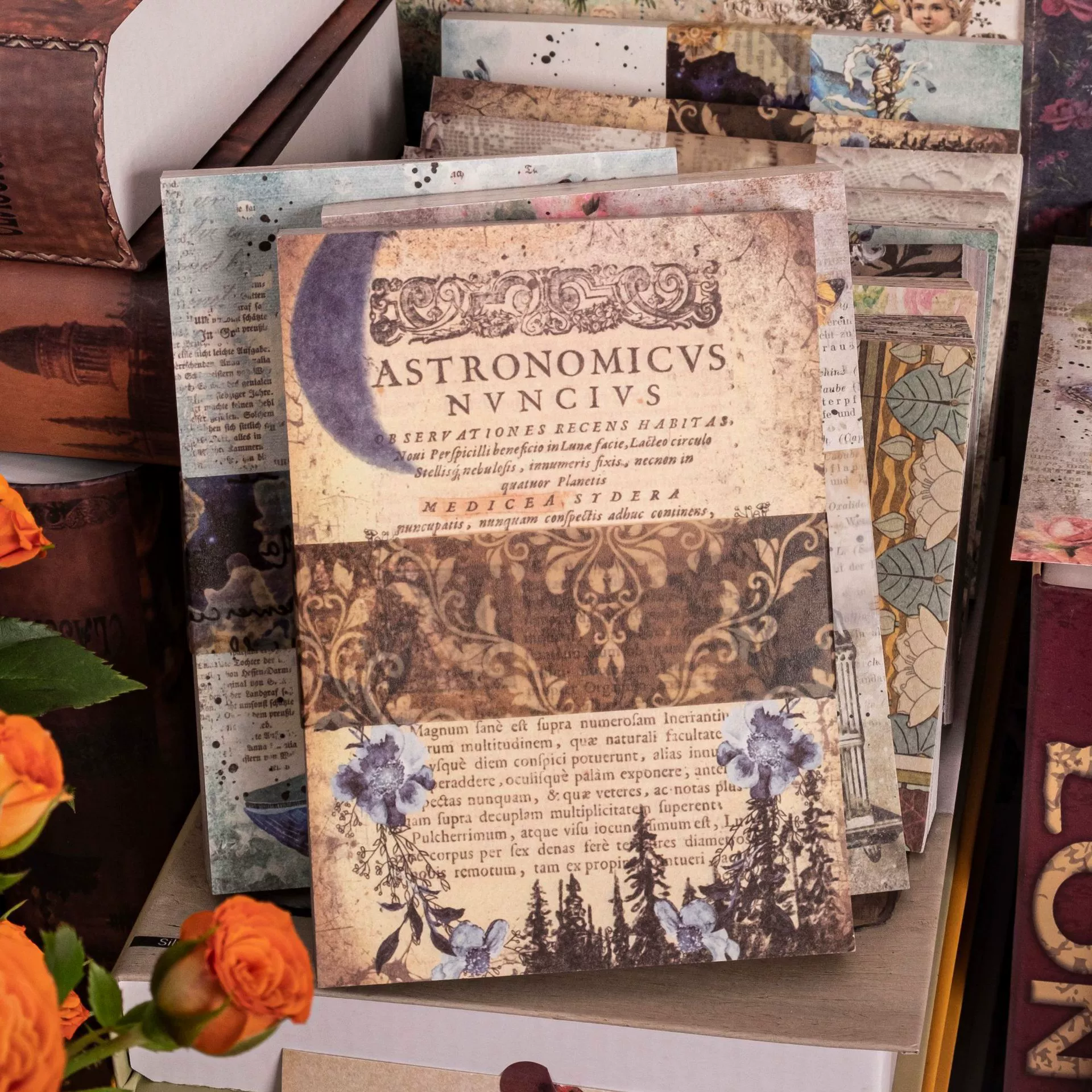 Прекрасный день из бумаги Feng Chuan Hua Xin серия 100 больших объёмов ретро материал бумаги базовый справочник