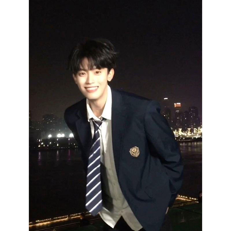 日系学院風dk男子制服スーツ三粒ボタン制服jk学生卒業スーツ班服