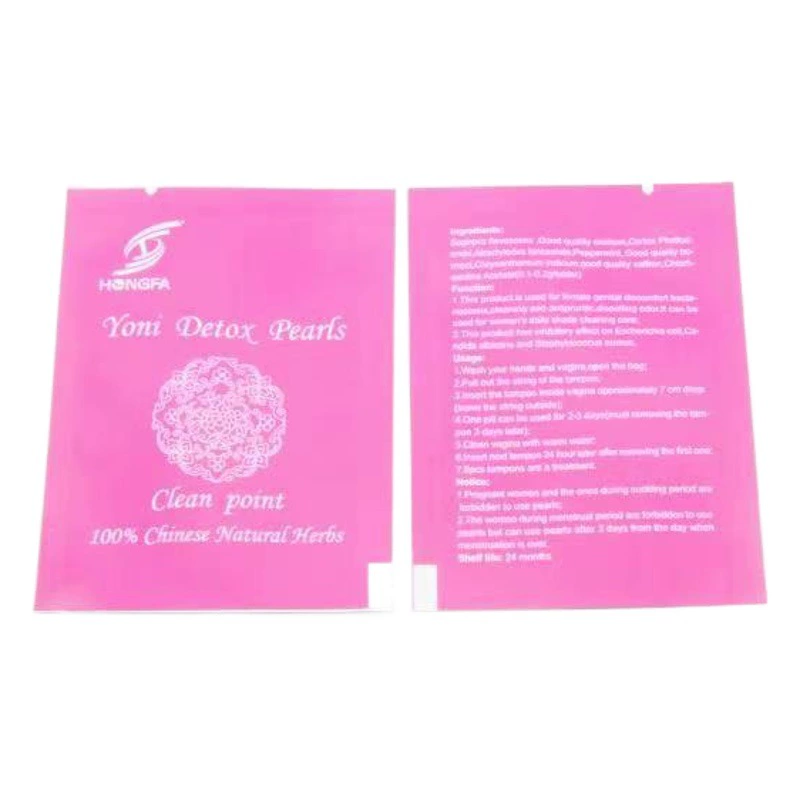 Поставка детокс-жемчужин для интимной гигиены, таблеток для очищения матки, травяных антибактериальных таблеток для экспорта и трансграничной торговли.