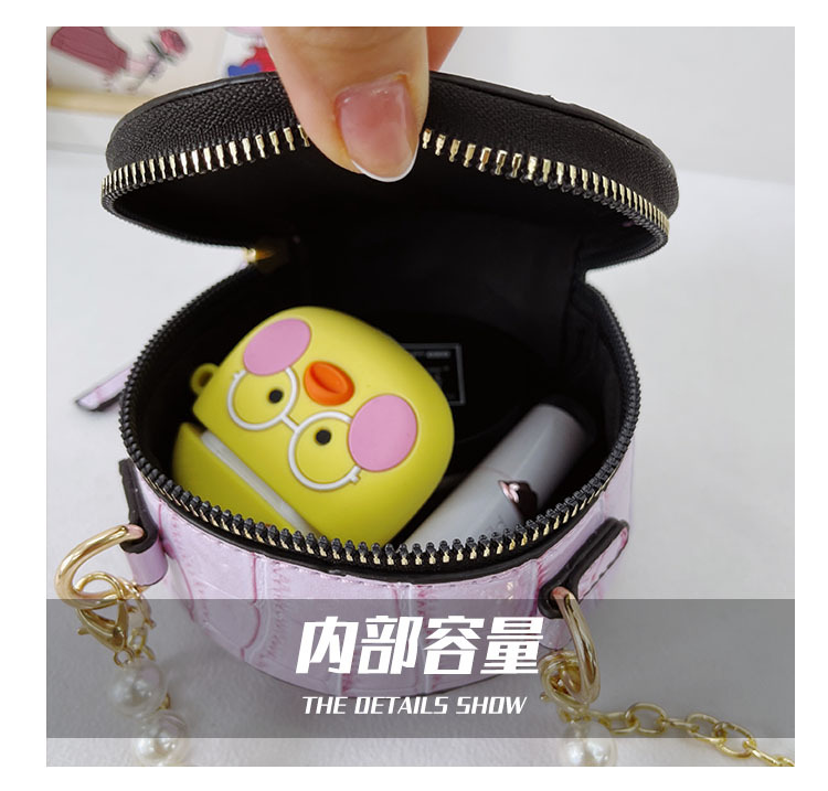 Fashion Pearl Chain Decor Children's Shoulder Bag display picture 14