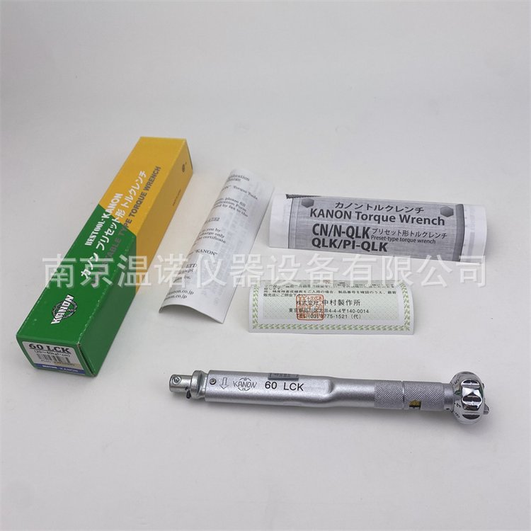 日本KANON中村60LCK头部交换式扭矩扭力扳手20-60kgf.cm