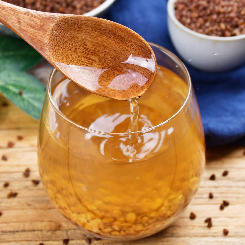 松草堂苦荞茶大凉山黑珍珠黑苦荞茶全胚芽苦荞茶搭配黄苦荞茶大麦|undefined