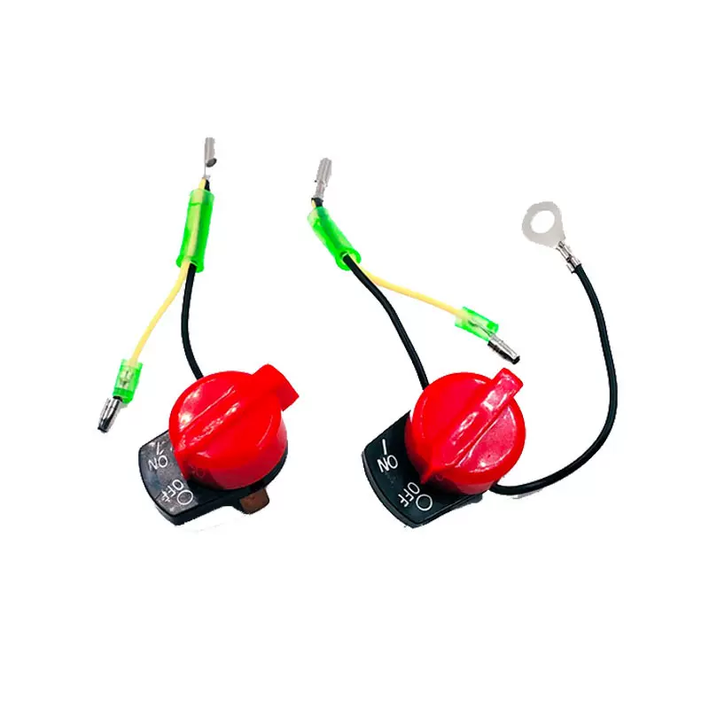 汽油机配件 动力水泵微耕机抹光机168F 188F 双线 三线 熄火开关