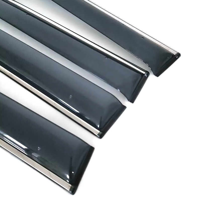 For Mitsubishi Pajero V31 V32 V33 Rain Eyebrow Leopard Cavalry Widened Thickened Window Visor