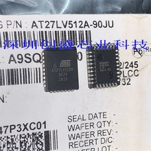 AT27LV512A-90JU 原装 PLCC32 EPROM存储器芯片IC 可代烧录