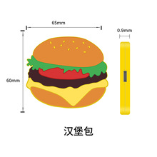 15W汉堡无线充电器/15W快充卡通桌面通用安卓手机卡通迷你无线充