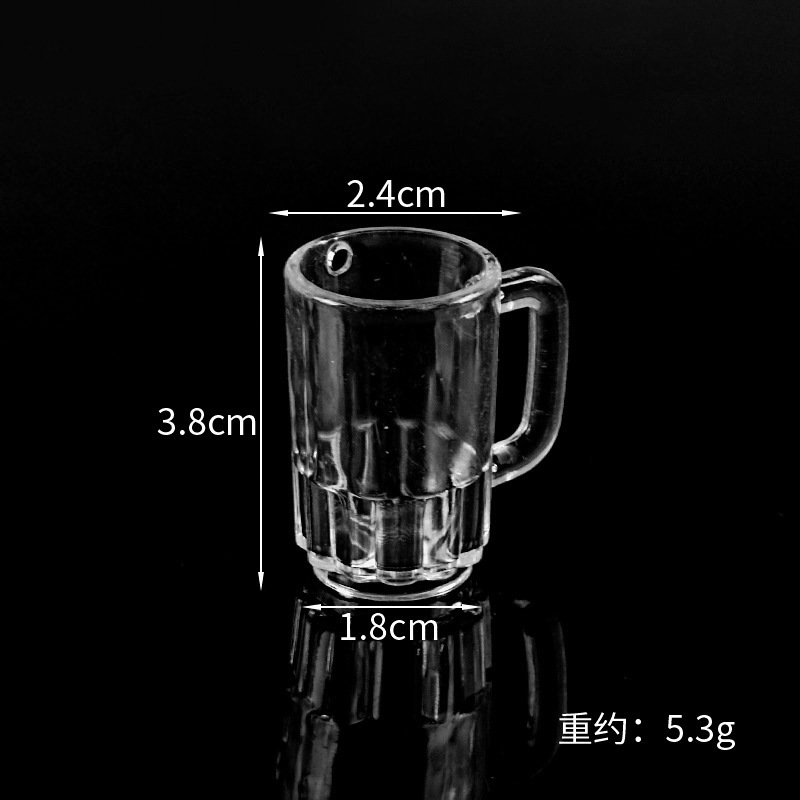 Directo de fábrica simulación alimentos y jugar taza accesorios hechos a mano DIY mini copa vino crema sundae mousse