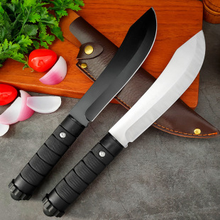 Outdoor wilderness survival knife portable camping picnic barbecue cutting knife meat knife fruit knife spot wholesale
