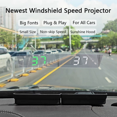 Head-Up Display Gps Speedometer | Vehicle HUD