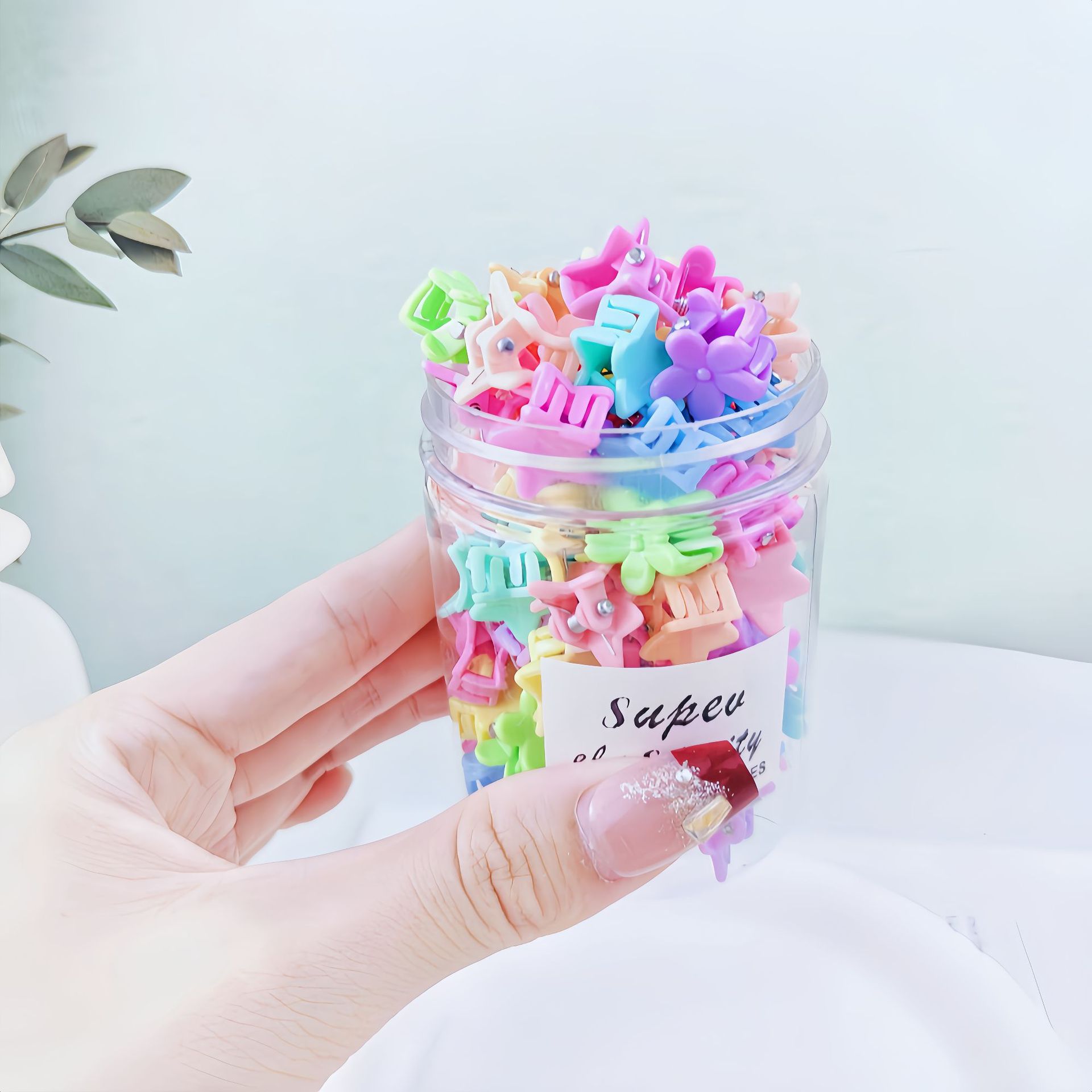 Niños pequeños clip de agarre para el cabello de niña clip de cabello de bebé princesa cabeza de niña clip de cabello de peluquete pinzas de cabello patas