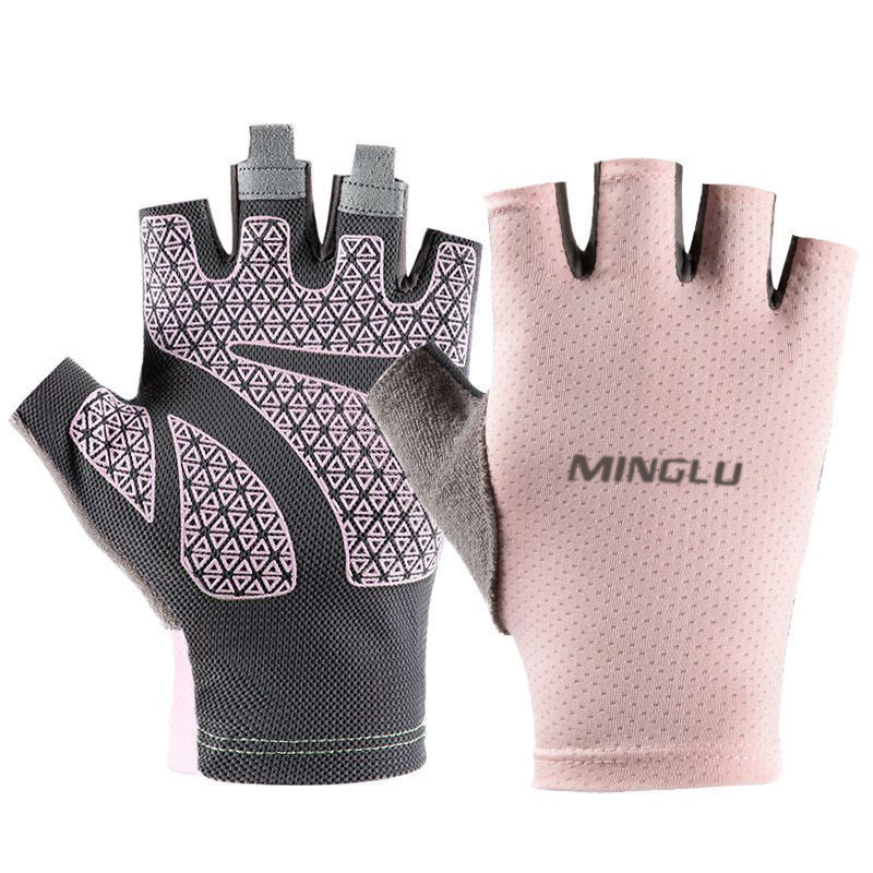Ultra thin silk summer breathable travel non-slip gloves for men and…