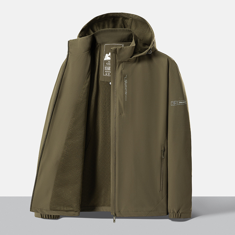 Autumn travel waterproof climbing removable elastic jacket for…