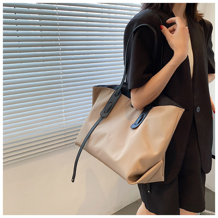 Women's Large Capacity Bag Women's New Fashion All-match Shoulder Tote Bag Casual Simple Oxford Cloth Handbag display picture 70