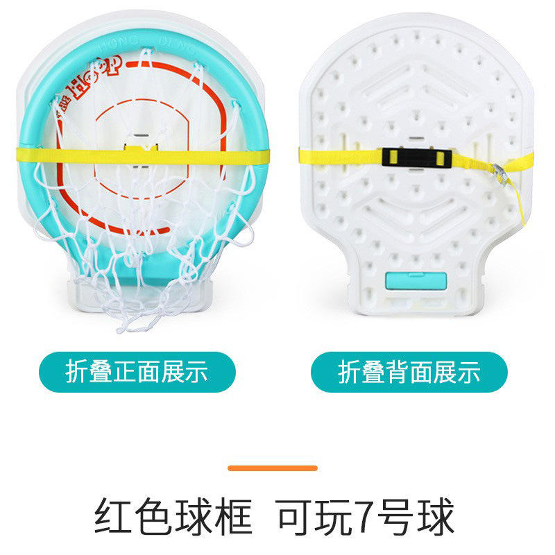 En stock plegable portátil grande soporte de baloncesto adolescentes niños baloncesto Marco de tiro soporte ajustable juguetes al aire libre