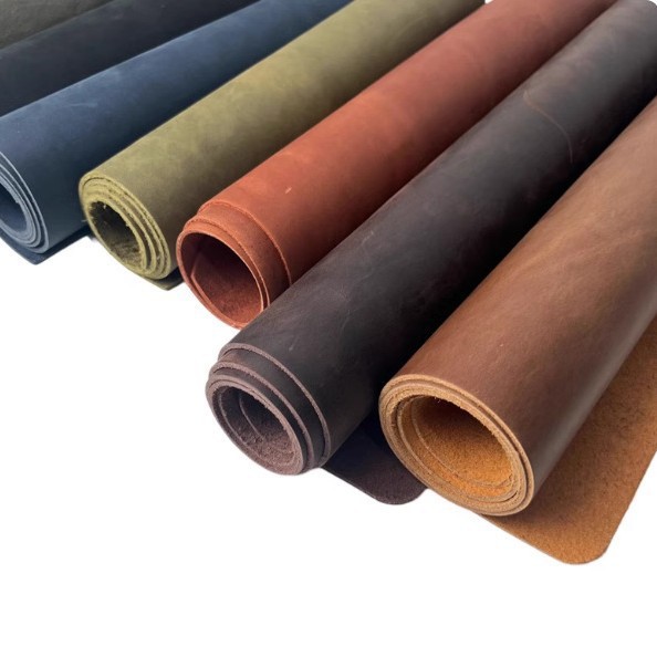 2.5mm Thick Discolor Crazy Horse leather head layer retro leather…