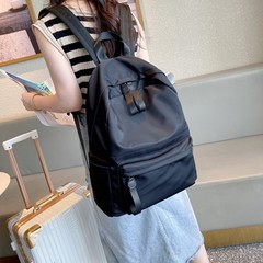 高颜値かばん女子中学校大学生純色極簡風小衆キャンパスランドセル百合バックパック旅行バッグ