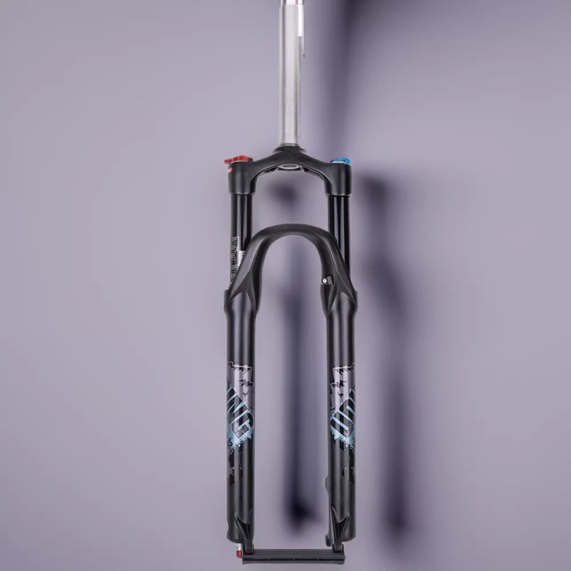 UDING 29 tubo recto Control de hombro liberación rápida bicicleta de montaña tenedor delantero aleación de magnesio Tenedor de aire con cerradura amortiguador tenedor delantero