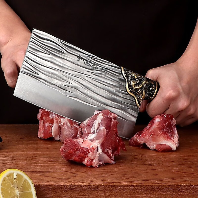 Cuchillo de corte de verduras de doble uso Longquan cuchillo de cocina cuchillo de corte de carne cuchillo afilado de corte de cocina forjado por defecto Otros