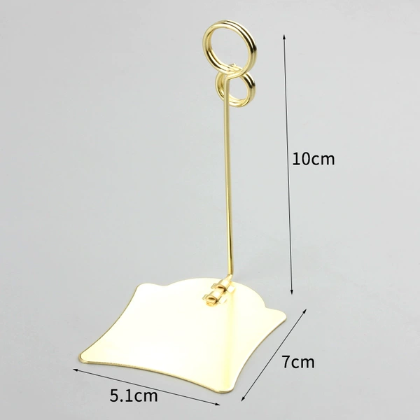 Metal*8 golden height 10cm