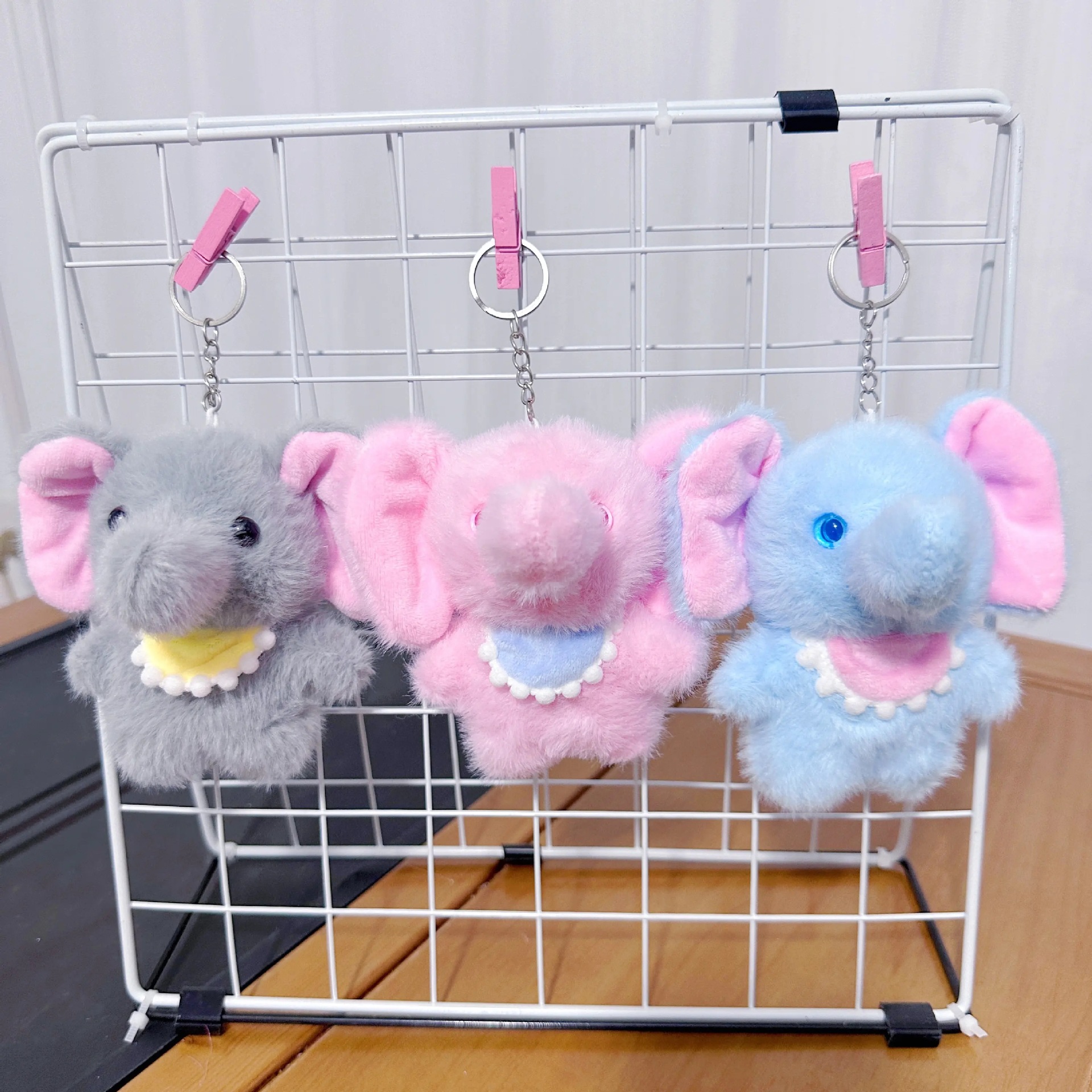 Cuatro pulgadas muñeca de peluche pequeño colgante muñeca llavero muñeca mochila colgante juguete de peluche regalo