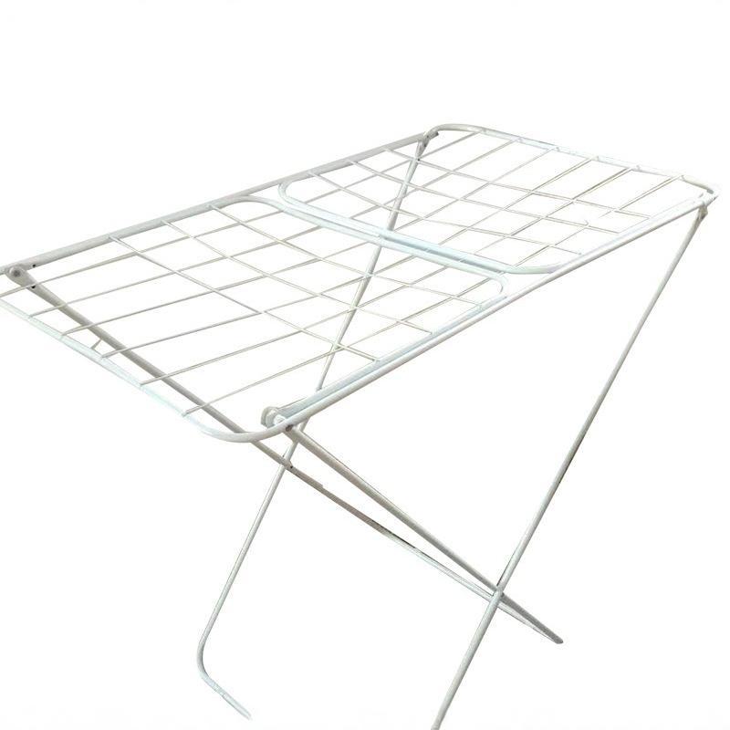Tipo de piso plegable percha de secado de ropa tipo balcón X percha de piso plegable percha de secado de ropa sin instalación percha de almacenamiento de ropa