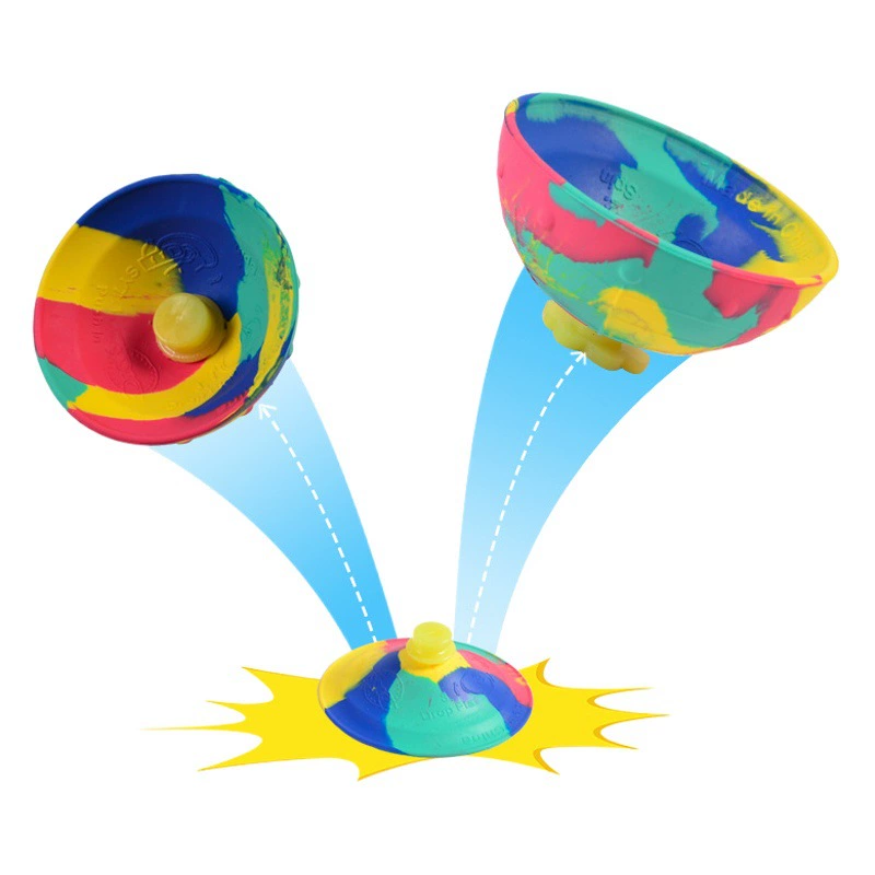 Трансграничная Горячая половина отказов мяч облако пряжка с легким камуфляжным прыжком чаша креативная детская декомпрессионная вентиляционная игрушка