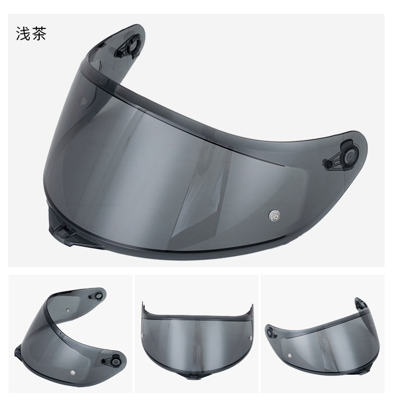 K5 Plus Motorcycle Helmet Visor Is Suitable for K1/K5/K3Sv with Snap-On Sunshade Soman Helmet Visor