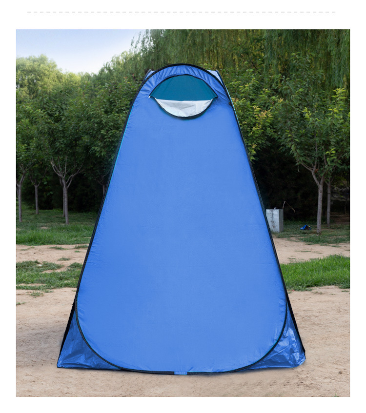 Factory direct, in-stock, quick-open outdoor tent for privacy, sun protection, and privacy protection, suitable for camping, bathing, toilet, and mobile changing room
