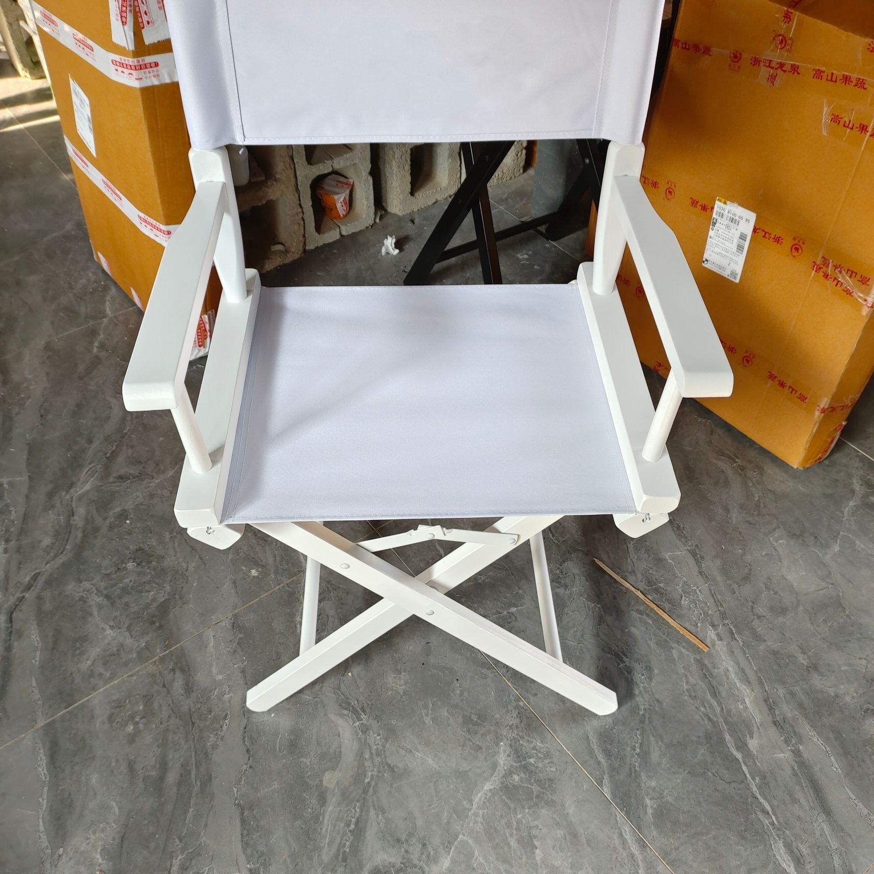 Silla de madera sólida silla de ocio silla de dormitorio silla de bar alto silla de fotos de red silla de empresa de exhibición de clavos taburete LOGO