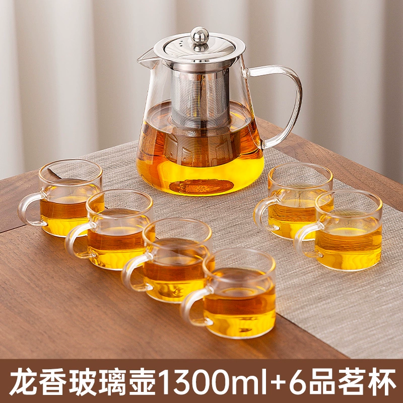 Teapot, tea set, glass tea cup, new collection