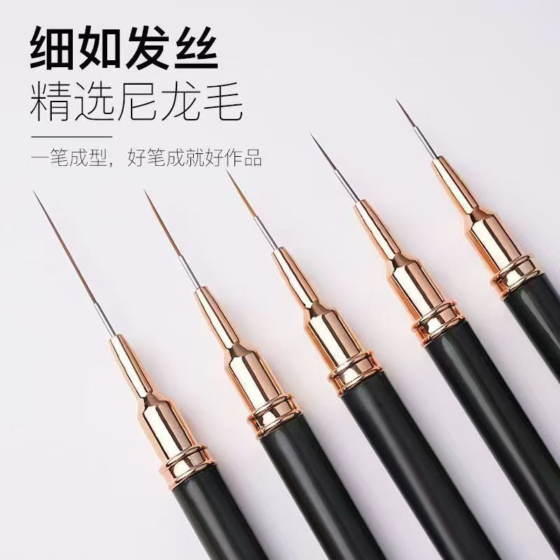 Amazon 5 conjuntos de pinceles de uñas transfronterizos pinceles de uñas