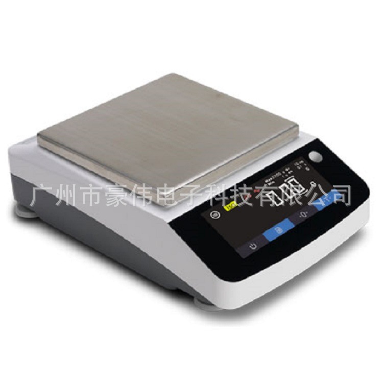 德安特天平BA6201 十分之一位0.1g 触控屏LED 单体传感器电子天平