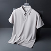 Silk elite polo, short sleeve T-shirt, summer clothing