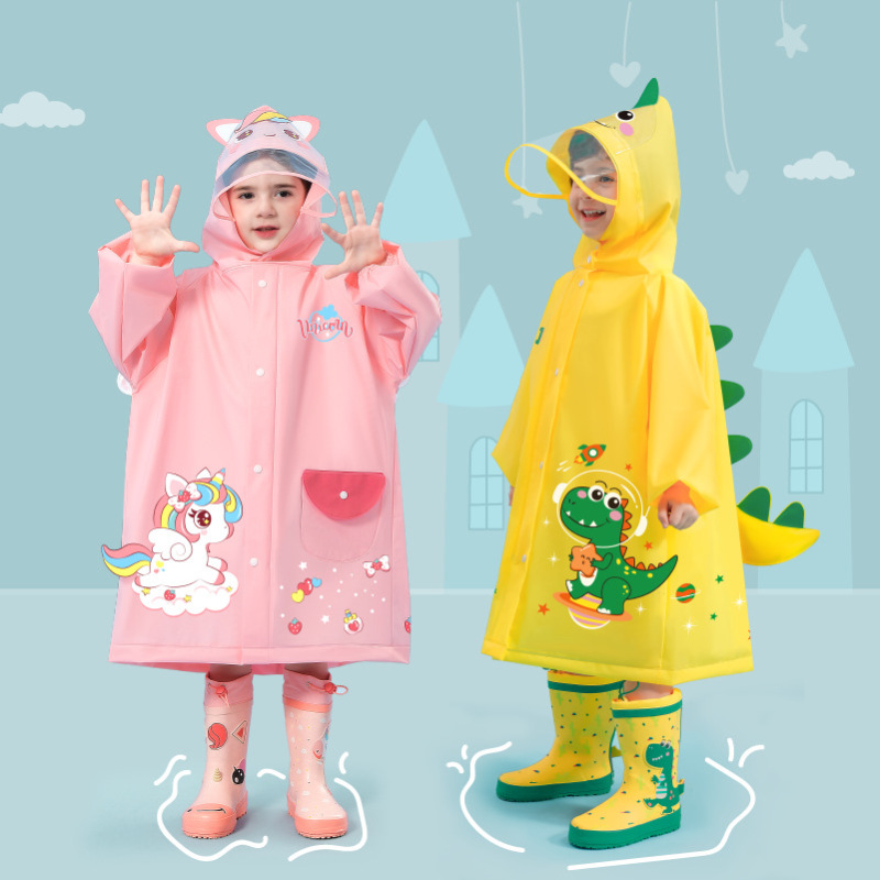 Children's Raincoat Girls Boys Baby Raincoat Girls Rainproof Clothing Kindergarten Poncho 5 Kidsren 4 Years Old