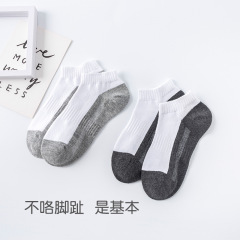 學生運動網眼船襪棉吸汗透氣兒童襪子夏天春秋季中大童短襪批發