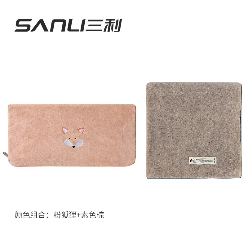 일반 다크 브라운 핑크 여우