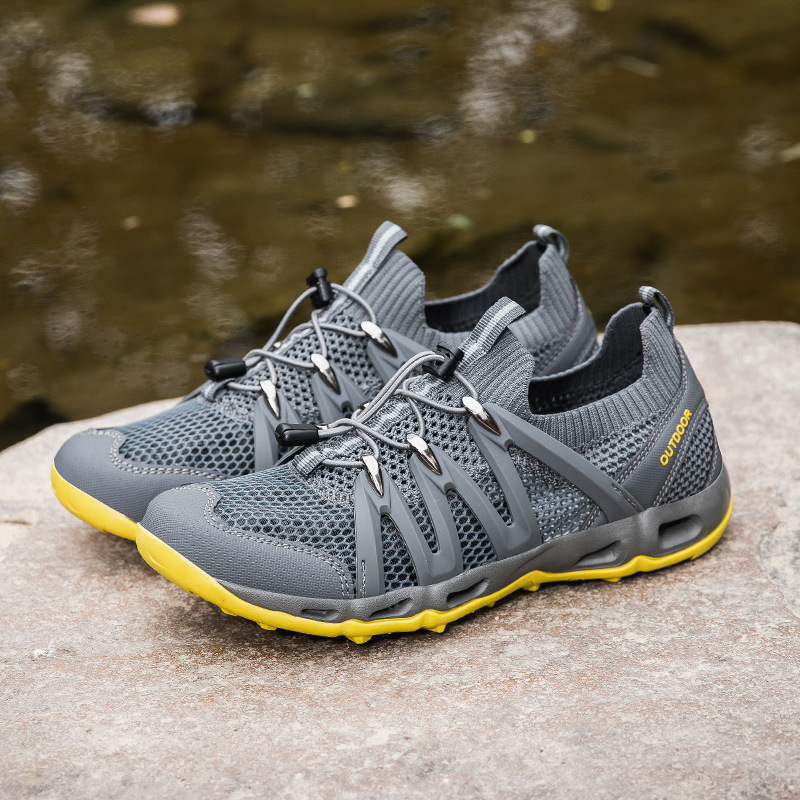 2024 nuevo transfronterizo al aire libre de moda de gran tamaño zapatos de moda de pares zapatos de agua zapatos de natación casuales zapatos de playa