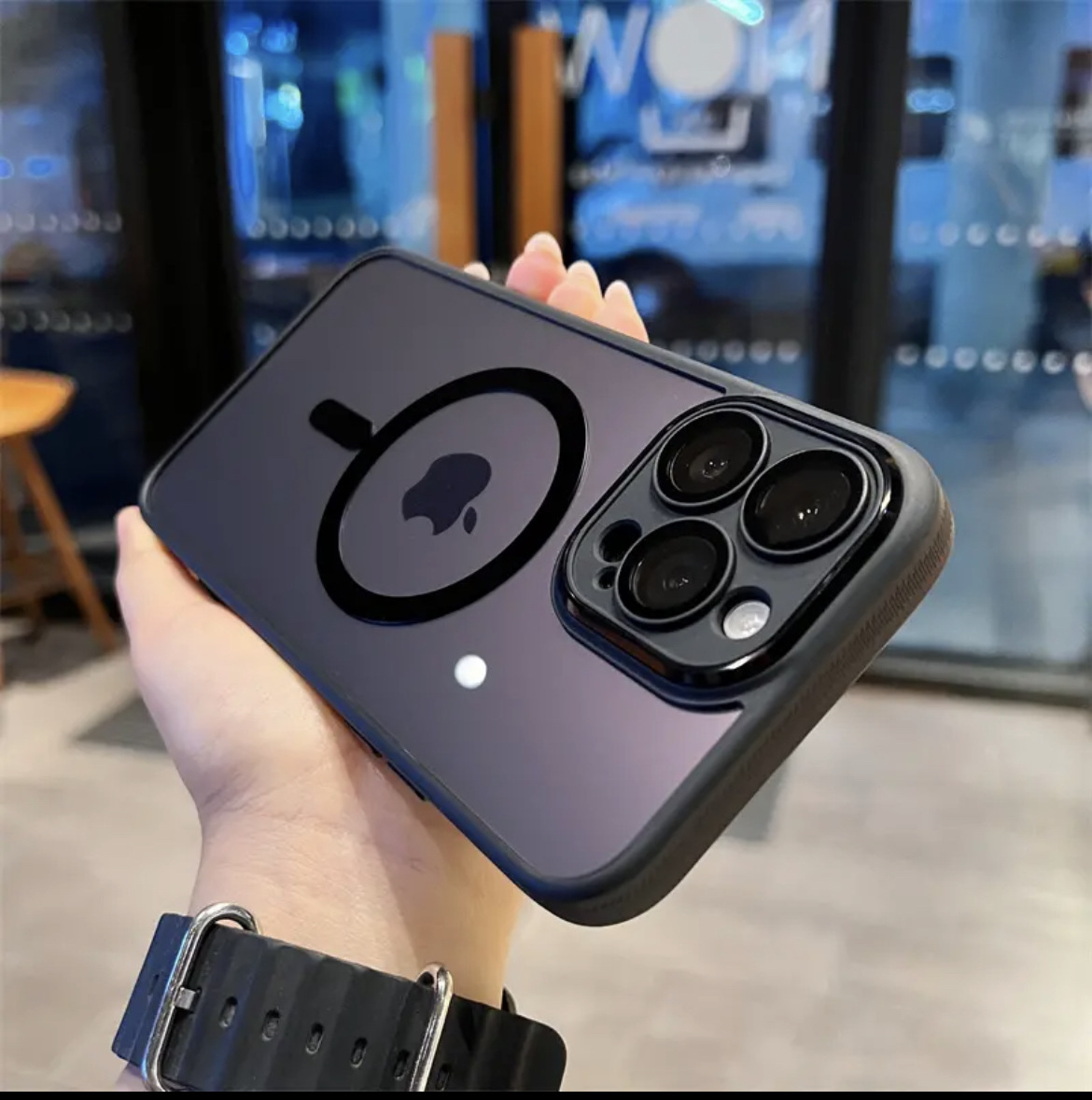 Jingrui para Apple 15 caja del teléfono iphone15 funda protectora pro magnética Plus todo incluido PROMAX