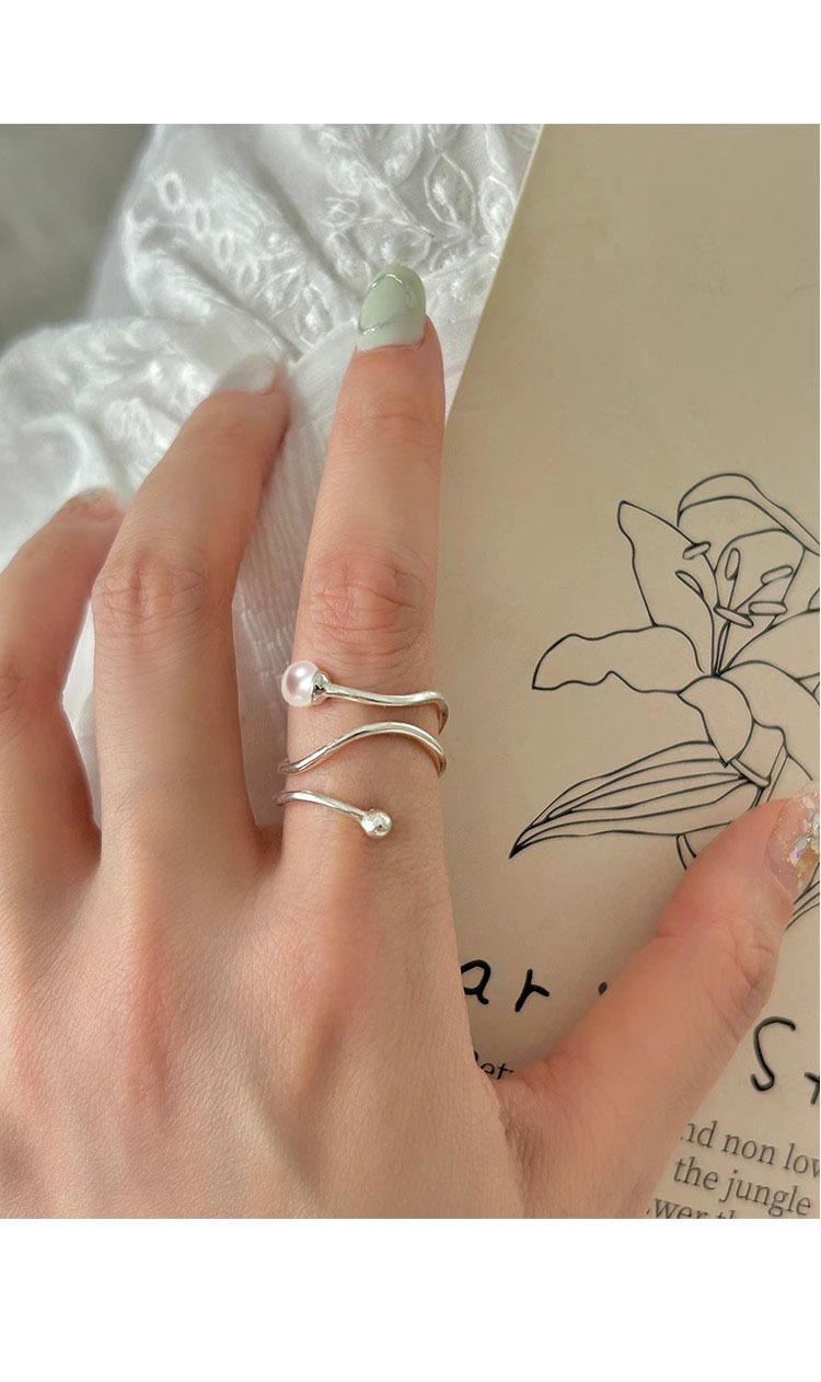 3g Weight Rings Classification Adjustable Ring Size 1 Piece Quantity Holiday, Tea Party Occasion 925 Sterling Silver Material Geometric Pattern All Seasons Season Women's Gender Elegant, Simple Style Style 1 Piece 925 Sterling Silver Geometric Rings 无