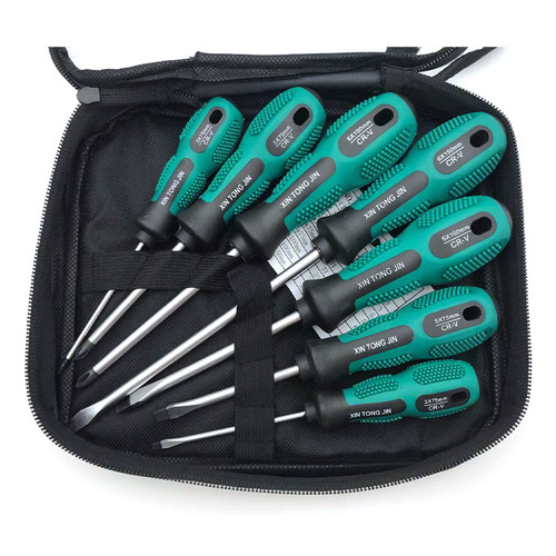 Xintongjin combination screwdriver set household manual repair tools cross one word multi-purpose screwdriver set