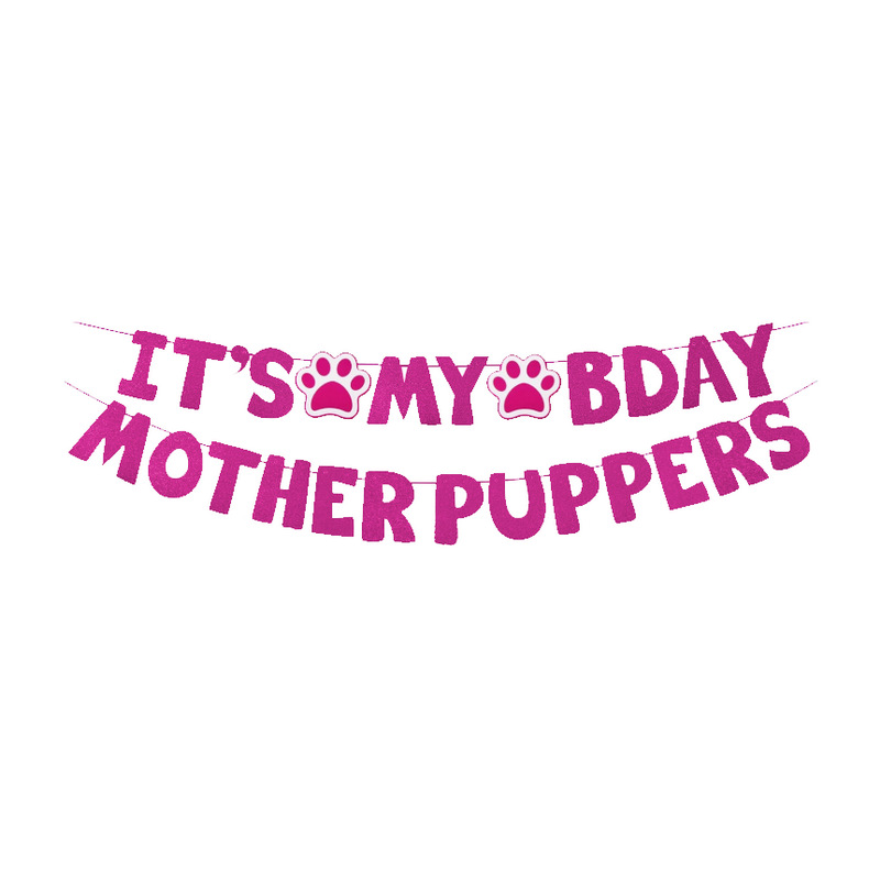 Pancarta de Cumpleaños para Mascotas de Papel para Fiesta de Cumpleaños image 8